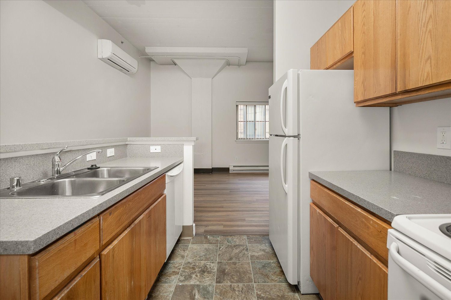 Galley Kitchen in Select Units